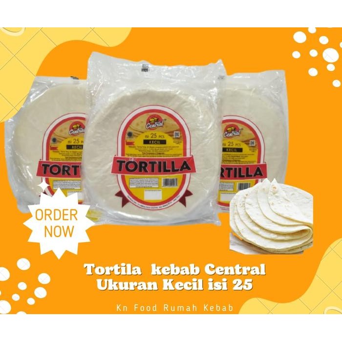 

Stok Baru Gojek - Go Kilat - Kulit kebab - d = 19 cm - Tortila Mini - Kecil