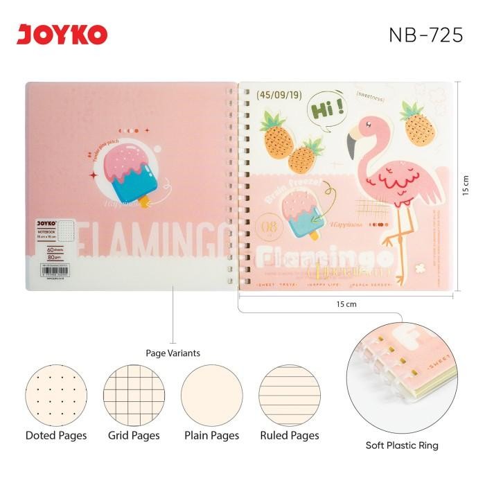 Notebook Diary Agenda Buku Catatan Joyko NB-725 Summer