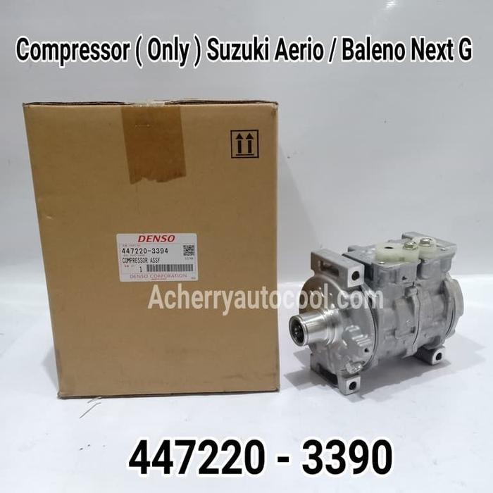 Compressor Kompressor Dinamo Ac Mobil Suzuki Aerio / Baleno Next G