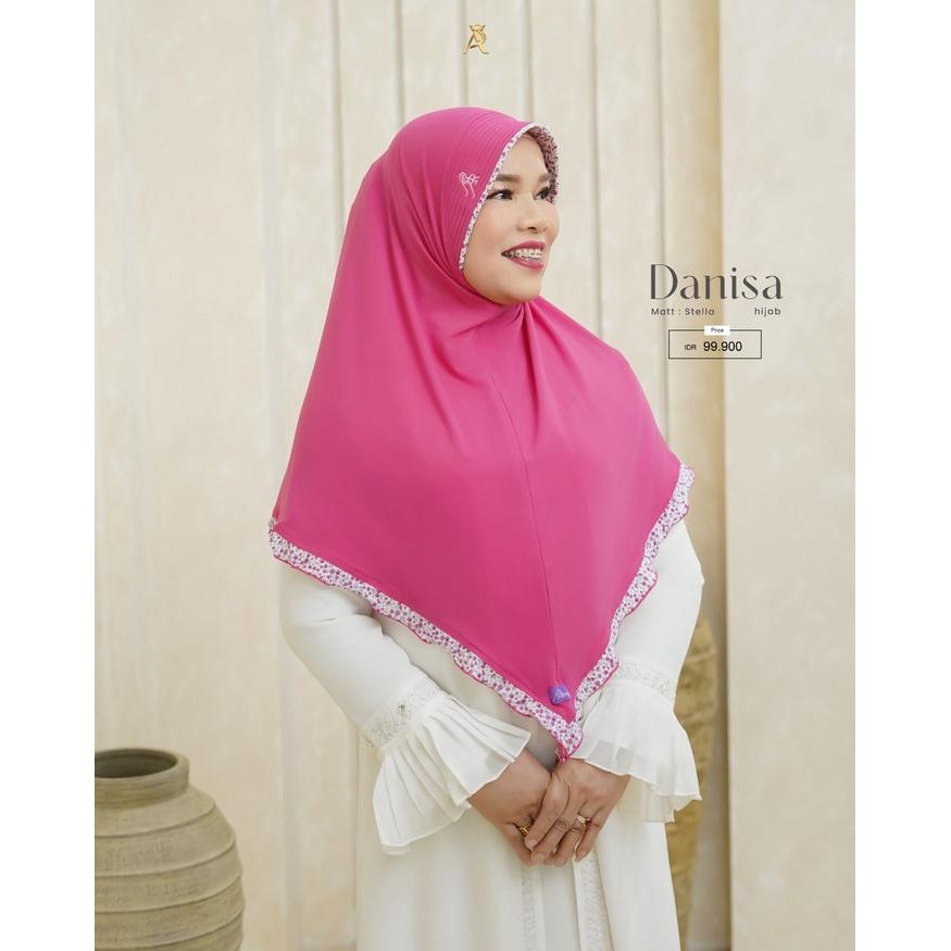 Pilihan- Ar Rafi X Oma Gala - Danisa Hijab - Hijab Bergo Pet Bahan Stella