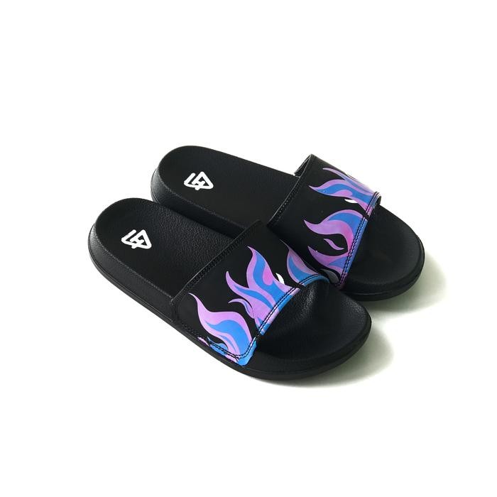 Piero Kidswear - Sandal Fashion Selop Anak Laki-Laki Usia 5-13 Tahun Motif Api Bahan Ringan Empuk