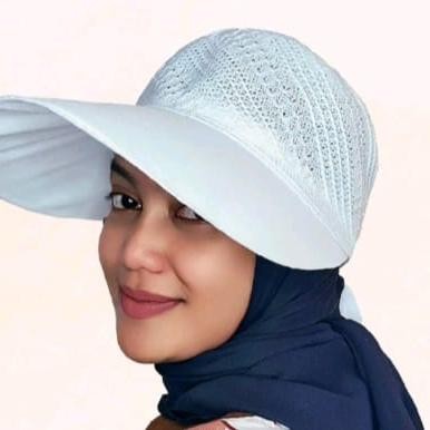 Pilihan- Topi Haji Umroh Wanita Topi Rajut