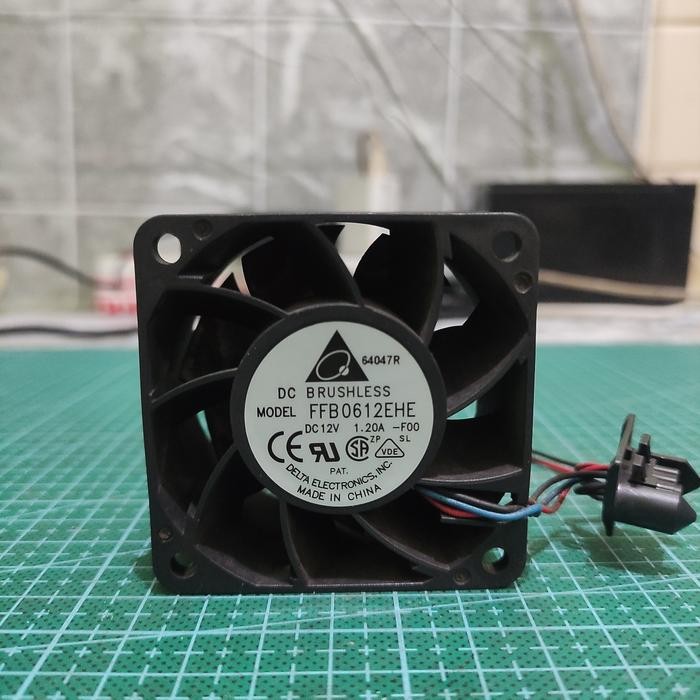 DELTA DC BRUSHLESS FAN DC BALL BEARING 6CM FAN DC HIGH SPEED 12V 1.20A