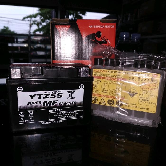 Aki Motor Mio Beat Yuasa Ytz5S