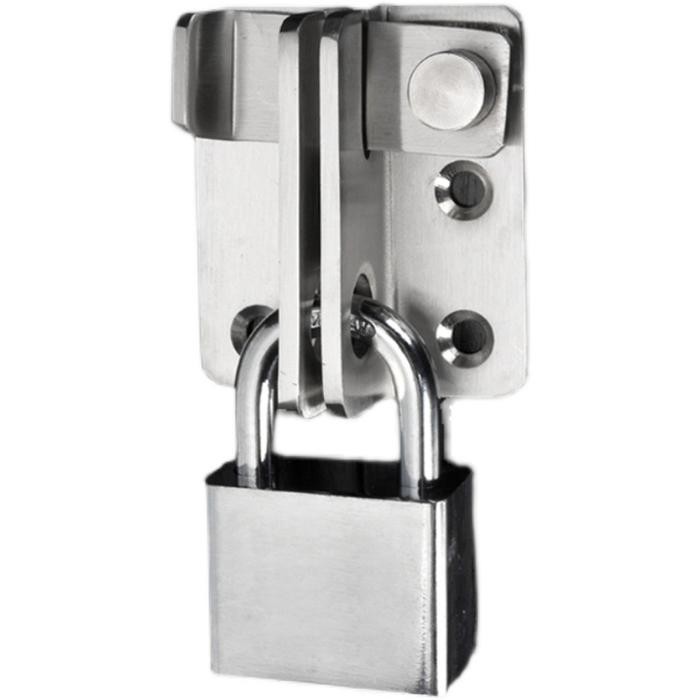 New Grendel Pintu Sliding Geser Mini Stainless Slot Kunci Pintu Dorong