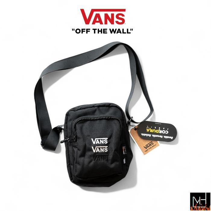 Vans Sling Bag / Shoulderbag Logo Triple V Black Original 100%