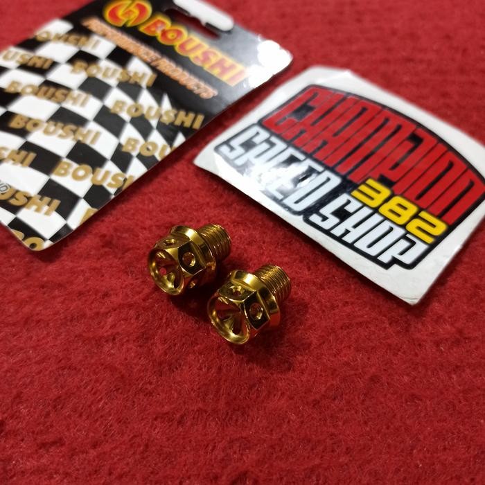 DISKON Baut Probolt Tutup Spion Gold Yamaha New Aerox 155 New N 2020 READY STOCK