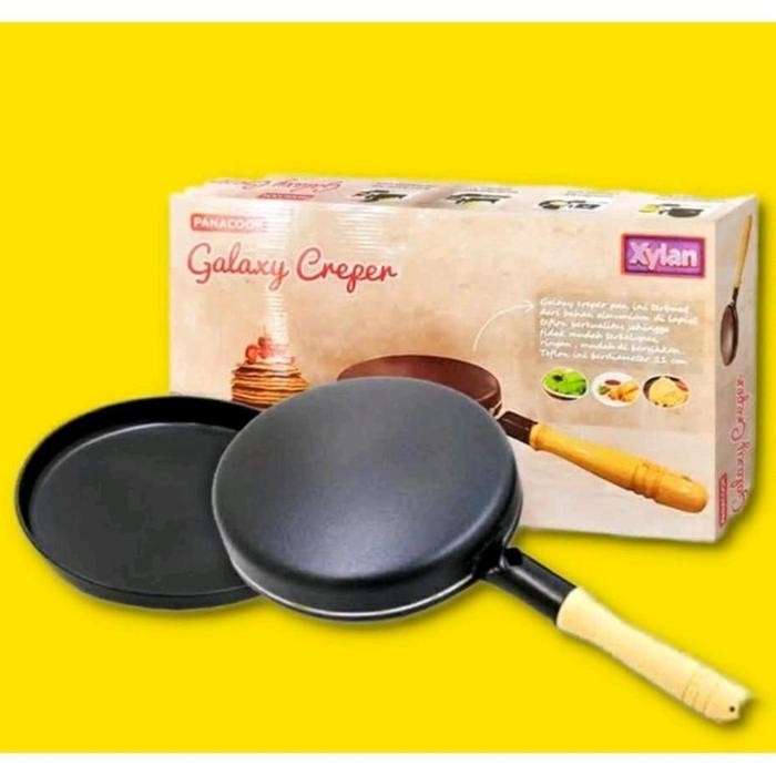Teflon Walik Galaxy Crepers 21 Cm Teflon Pembuat Kulit Lumpia Risol Dadar Gulung Teflon Anti Lengket