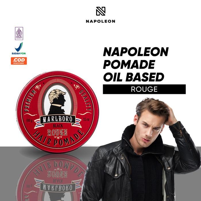 Napoleon Pomade Oilbased Rouge + Parfum Pria Edt Rouge