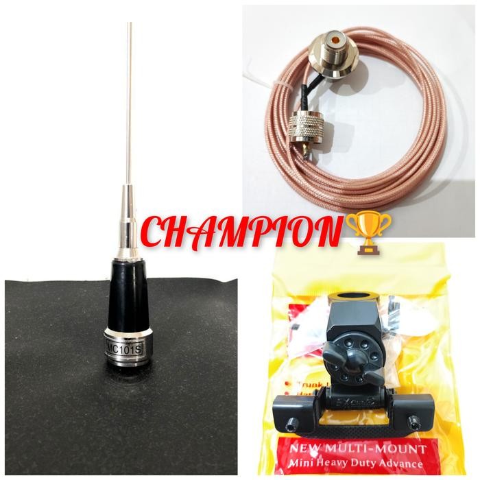 ANTENA LARSEN VHF DVE ANTENA MC101S UNTUK RADIO RIG VHF