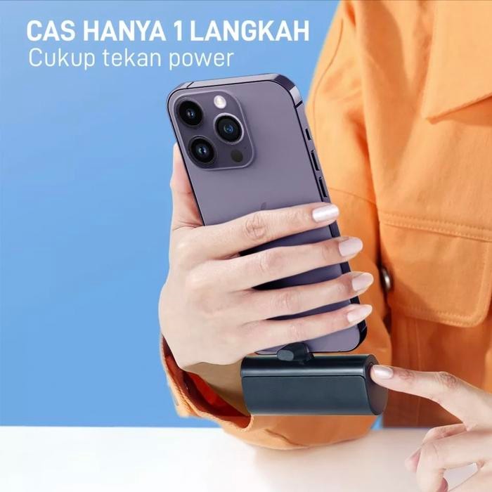 CAYS  Powerbank Mofit Mini 5000Mah Fast Charging Qc3.0 Quick Charger