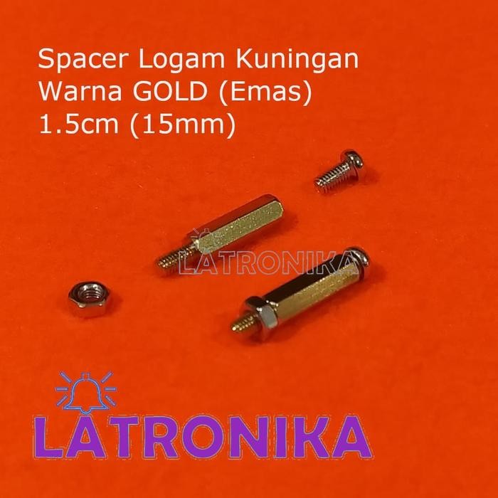 Rds - Spacer 15Mm 1.5Cm Kaki Pcb 1,5Cm Logam Kuningan Grade A 15 Mm 1.5 Cm