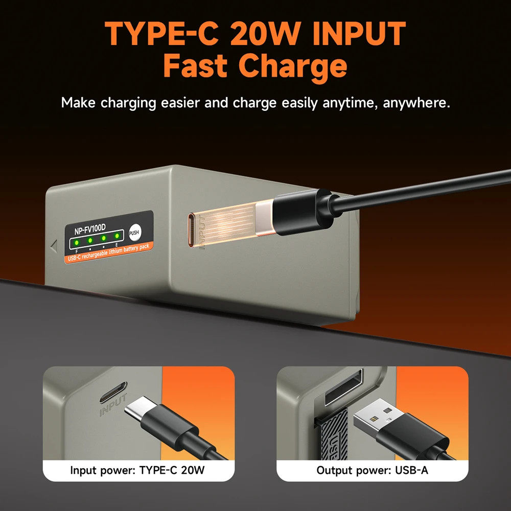 Palo NP-FV100D NP FV100D Battery For Sony DCR-SR88 SX83 SX85 HDR-CX210 CX220 CX290 CX300 CX350V