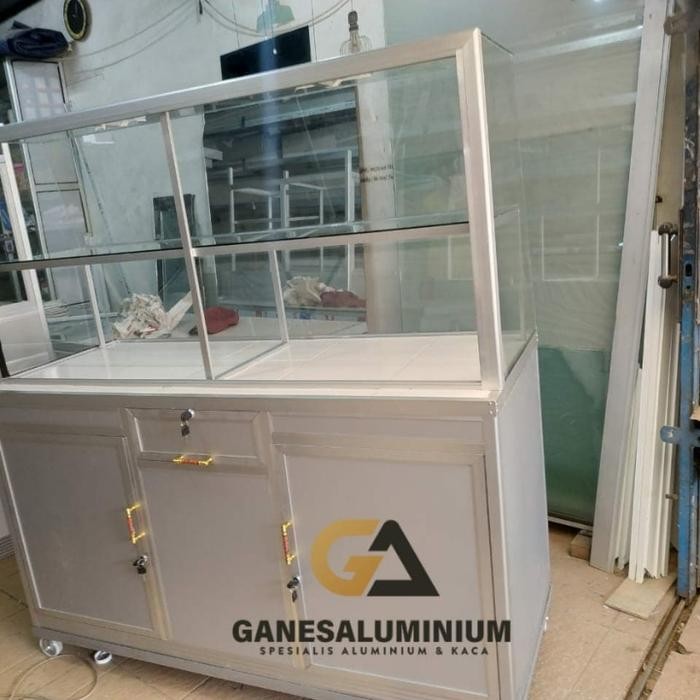 Ready Display Makanan-Etalase Warteg-Meja Makanan