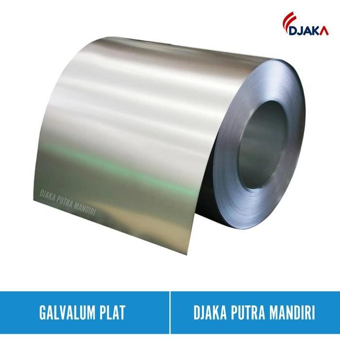 siap kirim] Seng plat galvalum silver lebar 60 cm