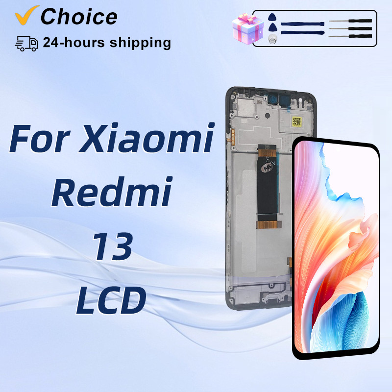 New For Xiaomi Redmi 13 LCD Display Touch Screen For Redmi 13 Display 2404ARN45A 24040RN64Y