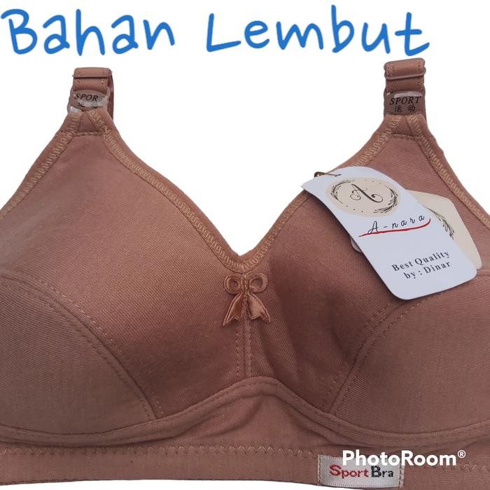 trrg- Bra Sport Tanpa Kawat Tanpa Busa Sport Bra Kait 2 Set 1 & 3 Pcs Bh Sport Ukuran 34 S/D