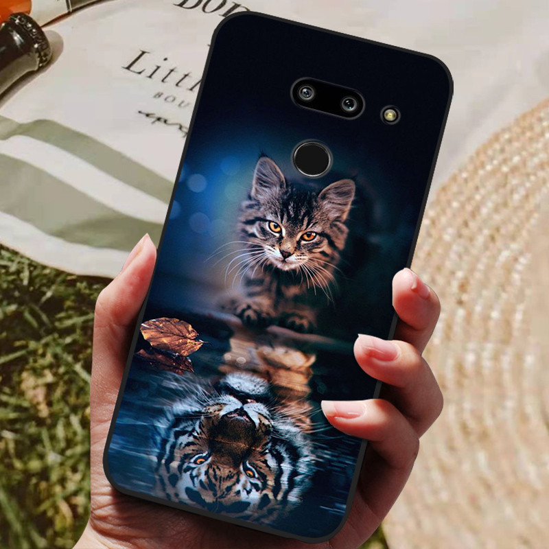 FOR LG G8 THINQ CASE SILICON BACK COVER PHONE CASE FOR LG G8X THINQ LGG8 G 8 CASES SOFT BUMPER COQUE