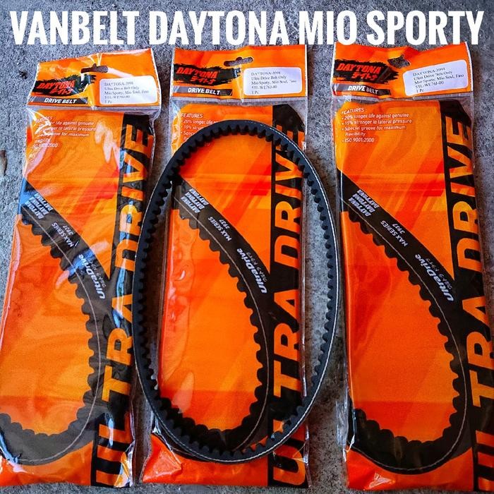 VANBELT DAYTONA V-BELT RACING MIO SPORTY 5TL MIO SMILE NOUVO FINO KARBU MIO J 54P FINO INJEKSI 115