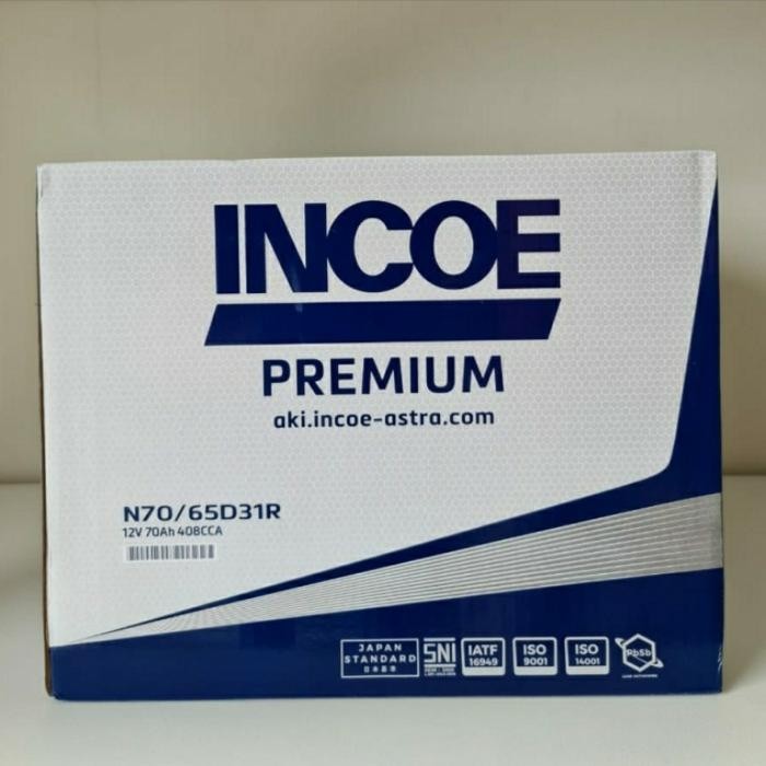 Incoe Premium N70 65D31R 70Ah Aki Basah