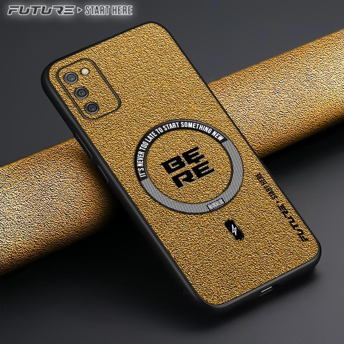 CASE FOR SAMSUNG A02S, A03S SOFTCASE LUXURY LEATHER MAGNETIC