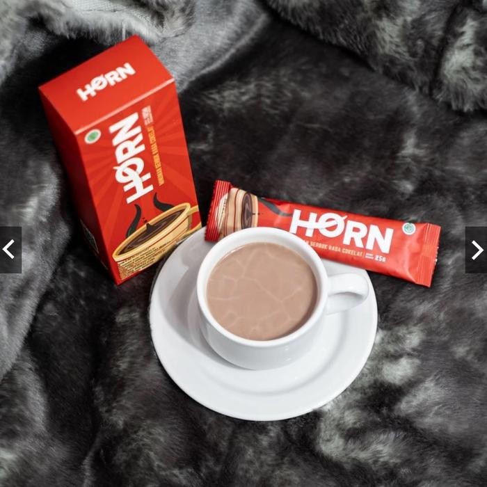 54t4- Horn By Dr. Boyke Cokelat 2 Sachet Coklat Horn Minuman Serbuk Penambah Stamina Horn