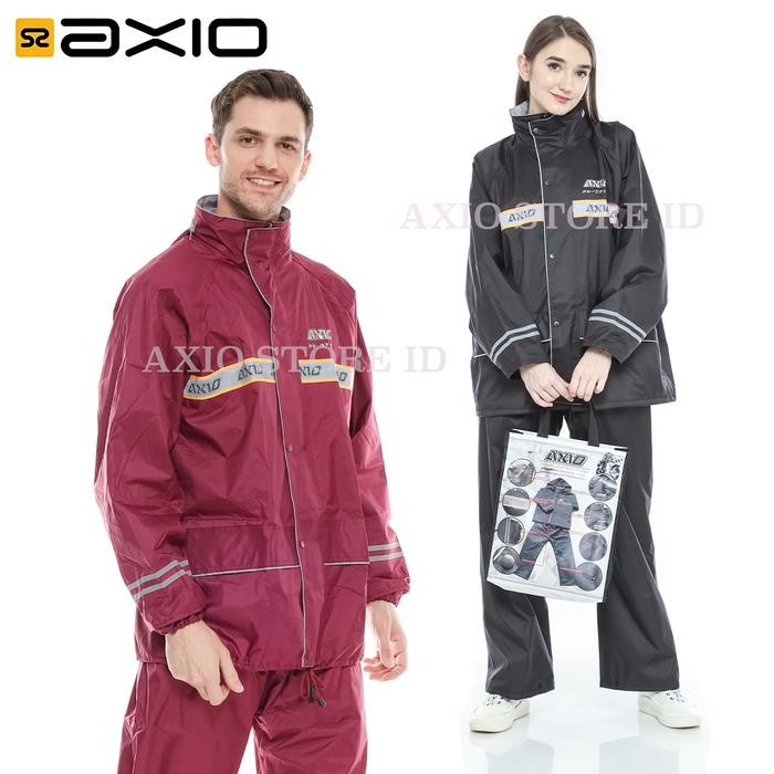 TERMURAH Jas Hujan Jumbo Axio XXXL Wateroof READY STOCK