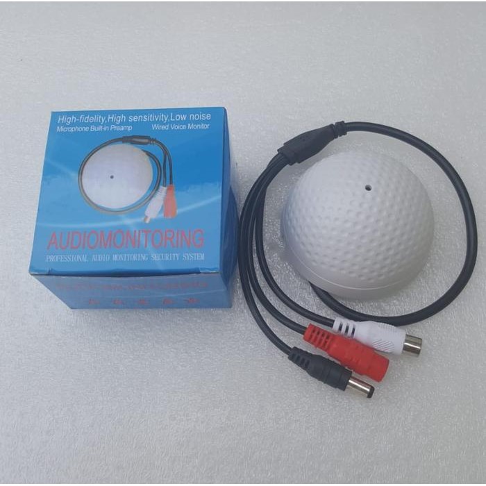 MIC CCTV BULAT KHUSUS UNTUK REKAM SUARA