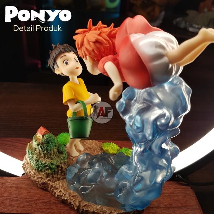 ItemNews- Action Figure Ponyo Sousuke Wind Studio Ghibli Studio Recast