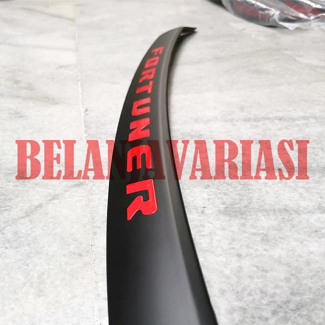 Mantab Lis Kap Mesin Fortuner 2016- Hitam Terlariss 