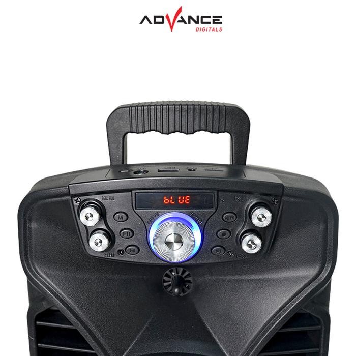 Speaker Portable Advance H801N Black Garansi