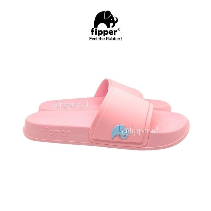 [Fipper Slip On] - Pink Blush/Pink Blush/Blue Echo - Sandal Selop Pria & Wanita Original