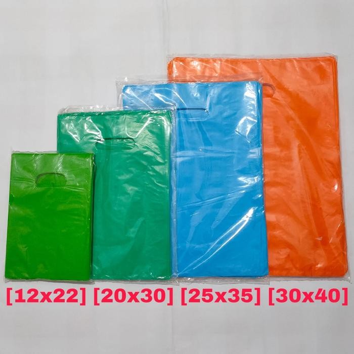HD OVAL POLOS UK 25X35 (100 PCS) PLASTIK BAJU TAS PLASTIK SOUVERNIR