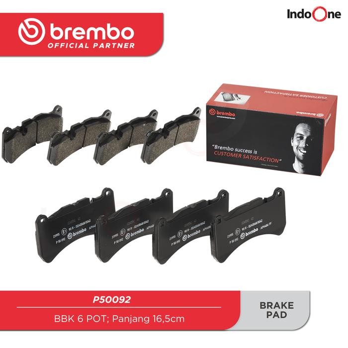 Kampas Rem BREMBO BBK 6 POT (BBK) - P50092