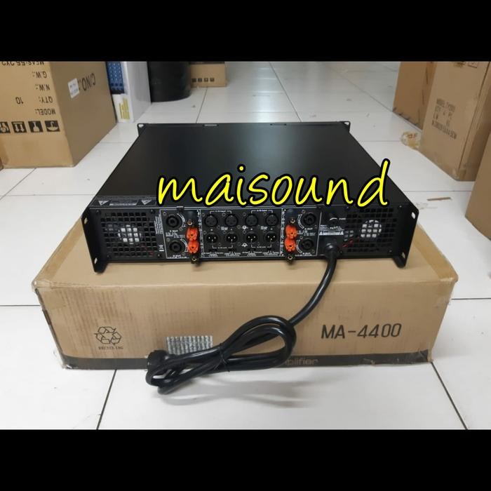 Limited Power Amplifier Megavox Ma4400 Power Ampli Megavox Ma 4400 Original Terlariss 