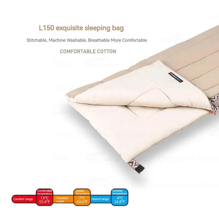 Sport13- Sleeping Bag Envelope Cotton Naturehike Nh20Msd05