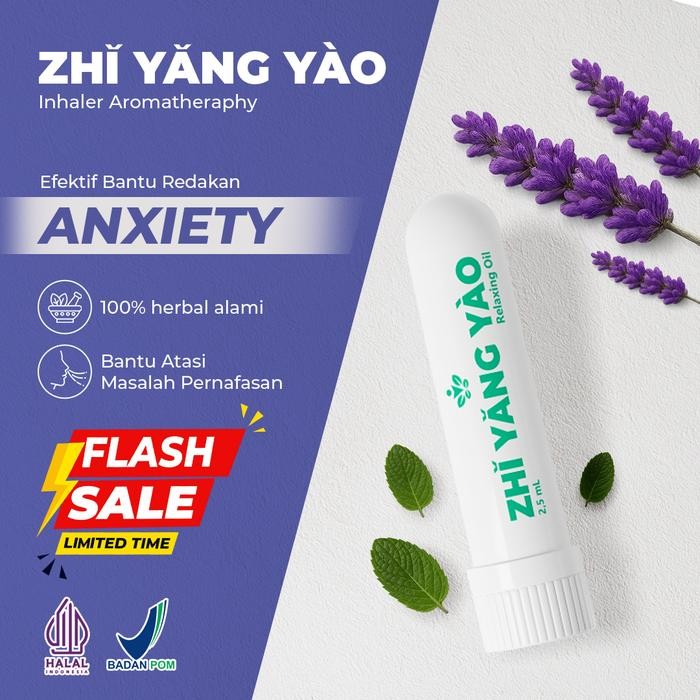 Zhi Yang Yao - Inhaler Anxiety Gangguan Kecemasan Panik Herbal