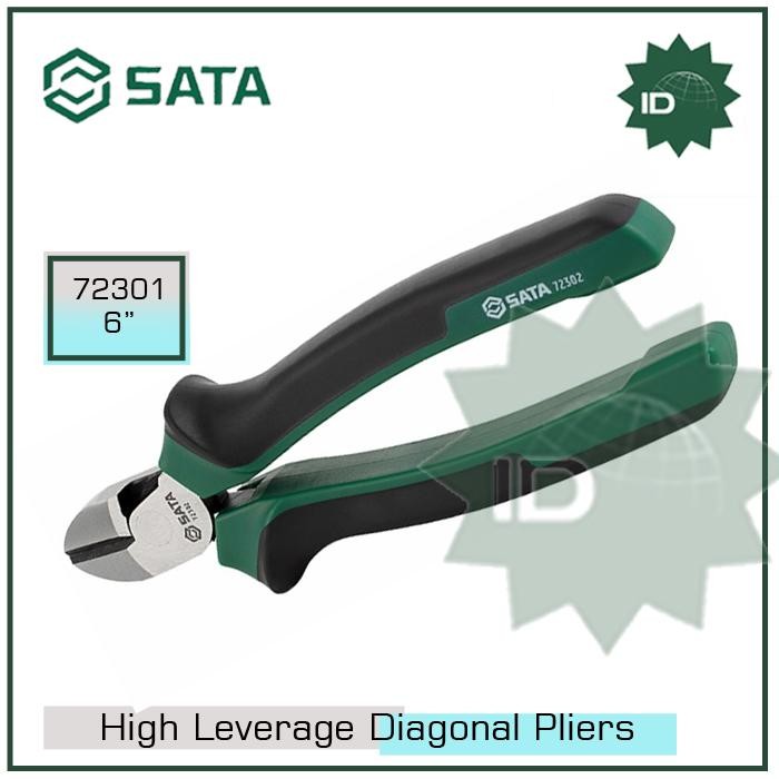 Tang Potong Sata 72301 ( 6" High Leverage Diagonal Pliers )