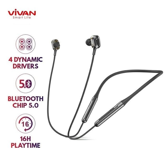 Vivan Liberty N100 Earphone Bluetooth Neckband