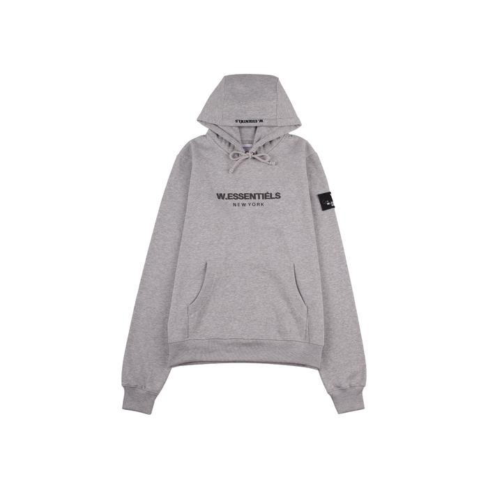 SALE W.Essentiels Ecume Oversize Hoodie Misty Grey