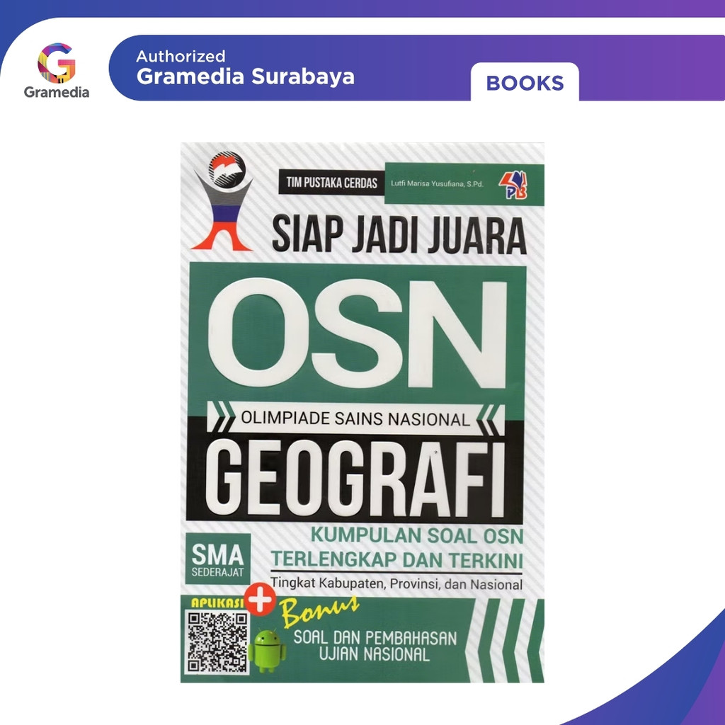 Gramedia Surabaya - SMA SIAP JADI JUARA OSN (OLIMPIADE SAINS NASIONAL) GEOGRAFI