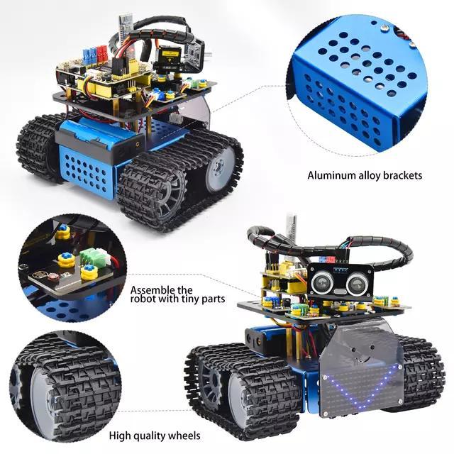 Education STEAM DIY Robot Car Arduino Kit