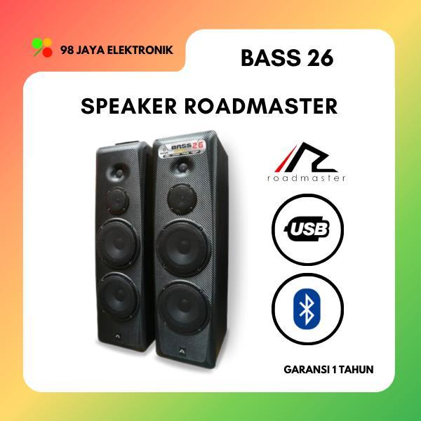 SPEAKER AKTIF ROADMASTER BASS 26 - HITAM