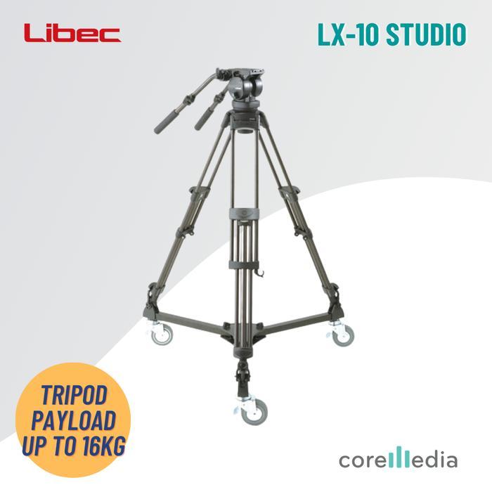 Libec LX10 Studio Two-Stage Aluminum Tripod System
