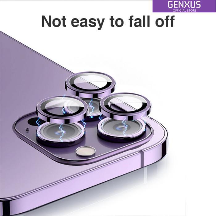Terbaru Genxus Lens Camera Protector Ring For Iphone 13 12 11 Pro Max 13 12 11 Mini 16 Plus 16 Pro