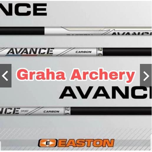 ARROW EASTON AVANCE CARBON 4MM - 12 pcs