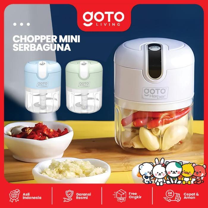 Mitochiba Kitchen - Lucy Harper Mini Chopper Blender Penggiling Bumbu DapurPortab Lucy Harper Mini