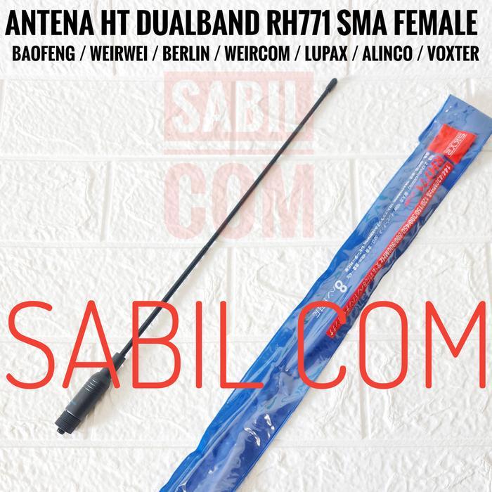 ANTENA HT WEIERWEI VOXTER BAOFENG LUPAX ANTENA LENTUR HT DUALBAND
