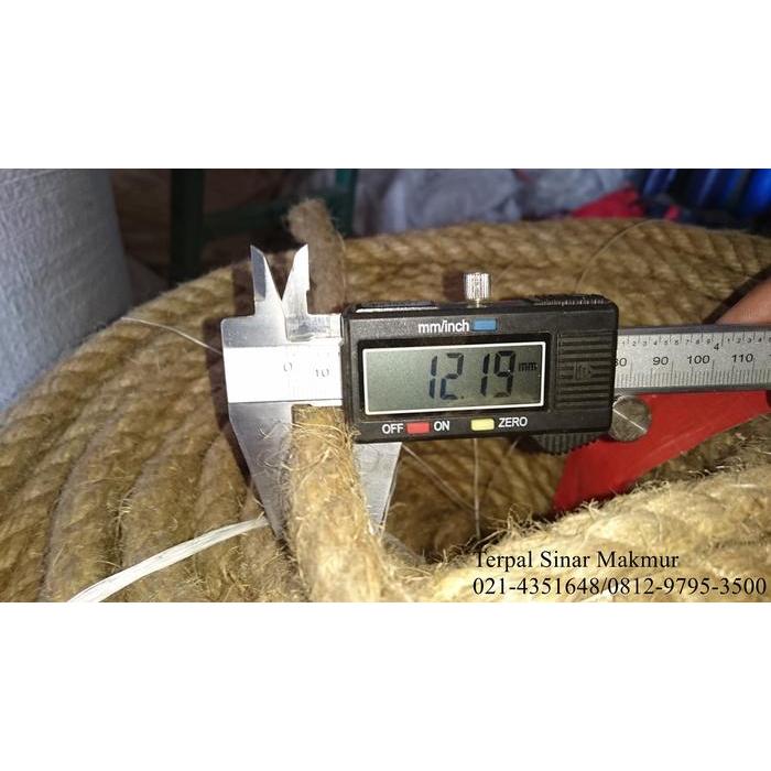 TAMBANG MANILA MANILA ROPE 12 MM UNTUK PERKAPALAN, INDUSTRI DLL