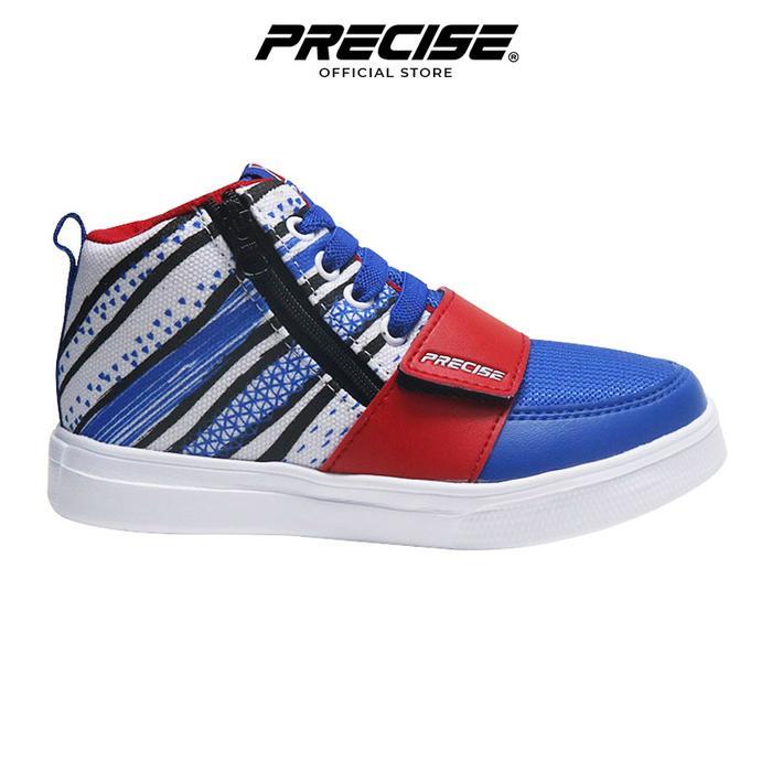 PRECISE AMARO TOD SEPATU SNEAKERS ANAK BALITA - BLUE/RED